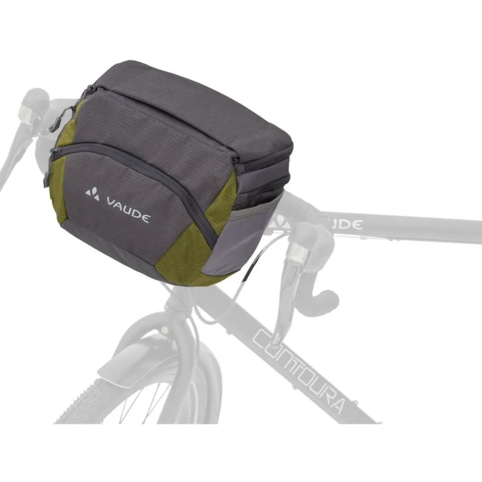 Vaude OnTour Box (KLICKfix ready) Stuurtas - 6L - black/carmine