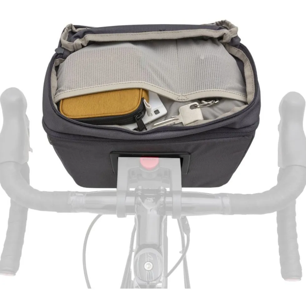 Vaude OnTour Box (KLICKfix ready) Stuurtas - 6L - black/carmine