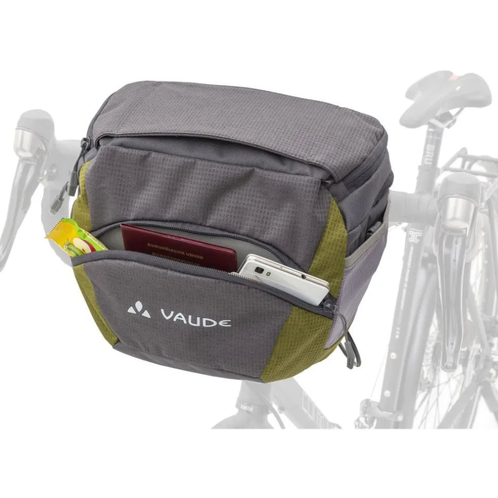 Vaude OnTour Box (KLICKfix ready) Stuurtas - 6L - black/carmine
