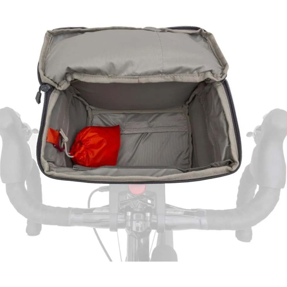 Vaude OnTour Box (KLICKfix ready) Stuurtas - 6L - black/carmine