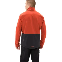 Mtb-Jacks < Vaude Qisa Pro Softshell-Jas Heren - glowing red