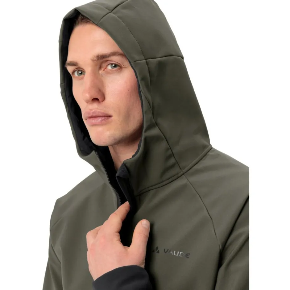 Winterjassen|Mtb-Jacks < Vaude Qimsa Softshell Jas Heren - khaki