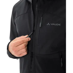 Vaude Roccia II Softshell-Jas Heren - zwart