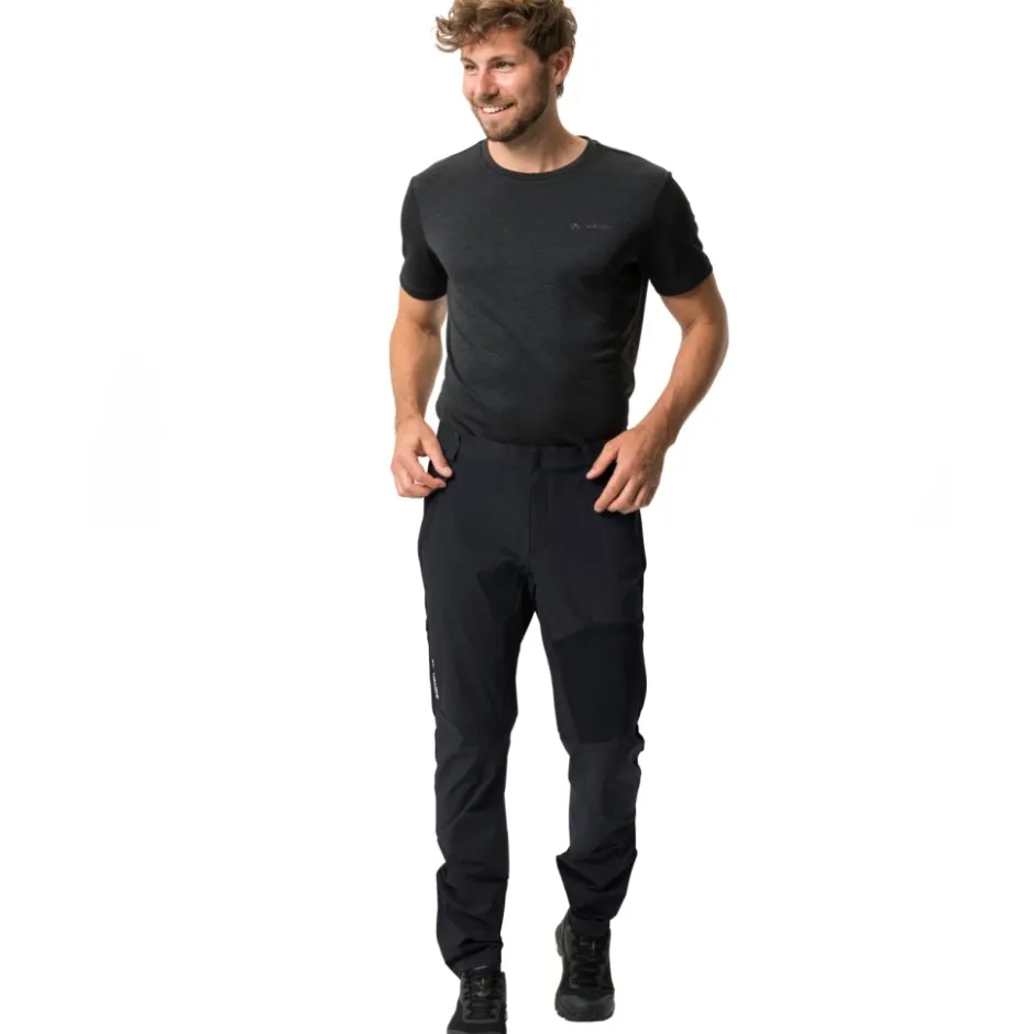 Broeken & Rokken < Vaude Scopi III Broek Heren - Kort - zwart uni