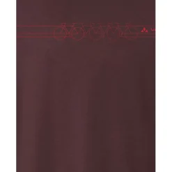 Vaude SE Marpha Print T-Shirt Heren - dark oak