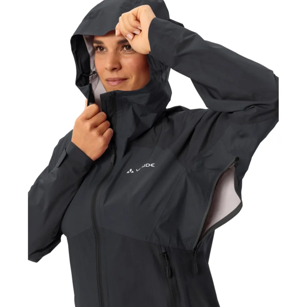 Vaude Simony 2.5L V Regenjas Dames - zwart