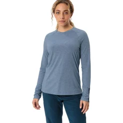 Vaude Skomer Shirt met Lange Mouwen III Dames - shore blue