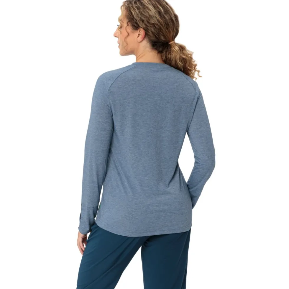 Vaude Skomer Shirt met Lange Mouwen III Dames - shore blue