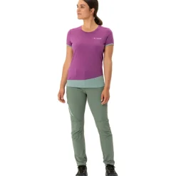 Shirts & Midlayers < Vaude Sveit T-Shirt Dames - magenta