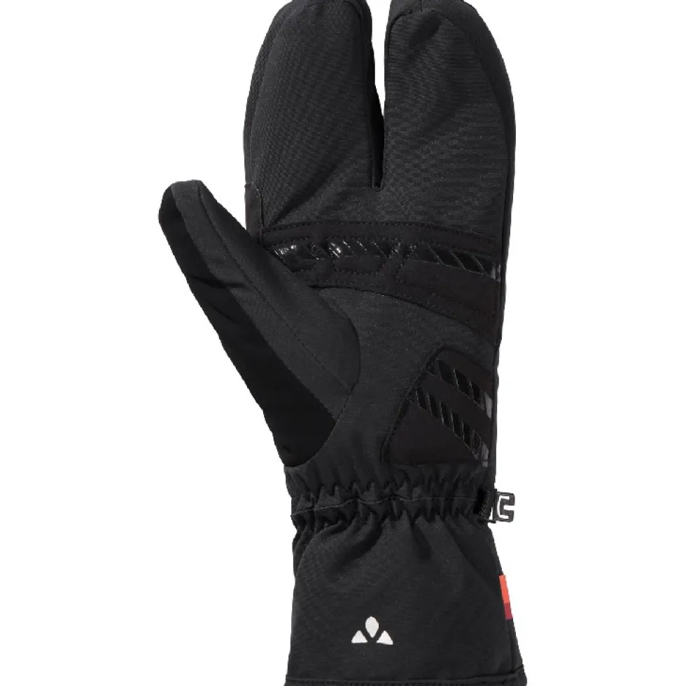 Vaude Syberia III Handschoenen met drie vingers - zwart