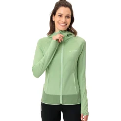 Vaude Tekoa II Fleece Jas Dames - willow green