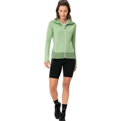 Vaude Tekoa II Fleece Jas Dames - willow green