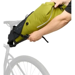 Zadeltassen < Vaude Trailsaddle Cage 15L Zadeltas - dark leaf