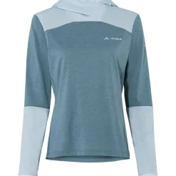 Vaude Tremalzo Shirt met Lange Mouwen Dames - summer blue
