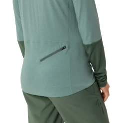 Mtb-Shirts < Vaude Tremalzo Shirt met Lange Mouwen Dames - dusty fern