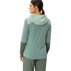 Mtb-Shirts < Vaude Tremalzo Shirt met Lange Mouwen Dames - dusty fern