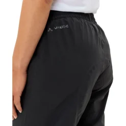 Regenbroeken < Vaude Yaras IV Regenbroek Dames - Lang - zwart