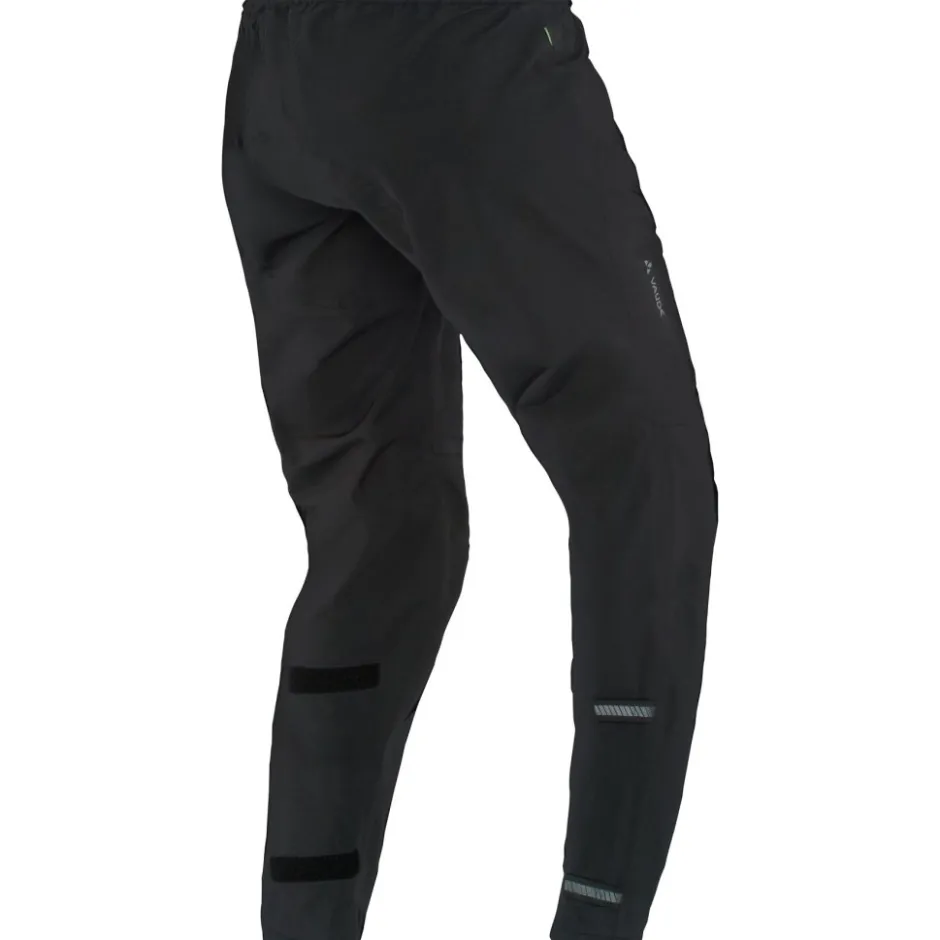 Regenbroeken < Vaude Yaras IV Regenbroek Dames - Lang - zwart