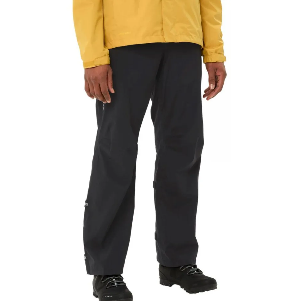 Vaude Yaras IV Regenbroek Heren - Regular - zwart