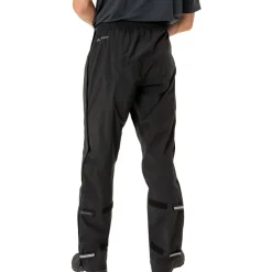Vaude Yaras Zip IV Regenbroek Heren - zwart
