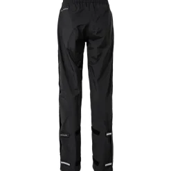 Vaude Yaras Zip IV Regenbroek Dames - zwart