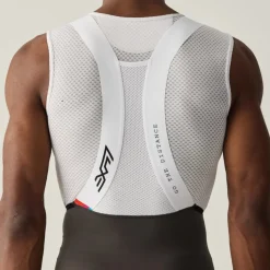 Velocio Luxe Fietsshort met bretels voor heren - Zwart