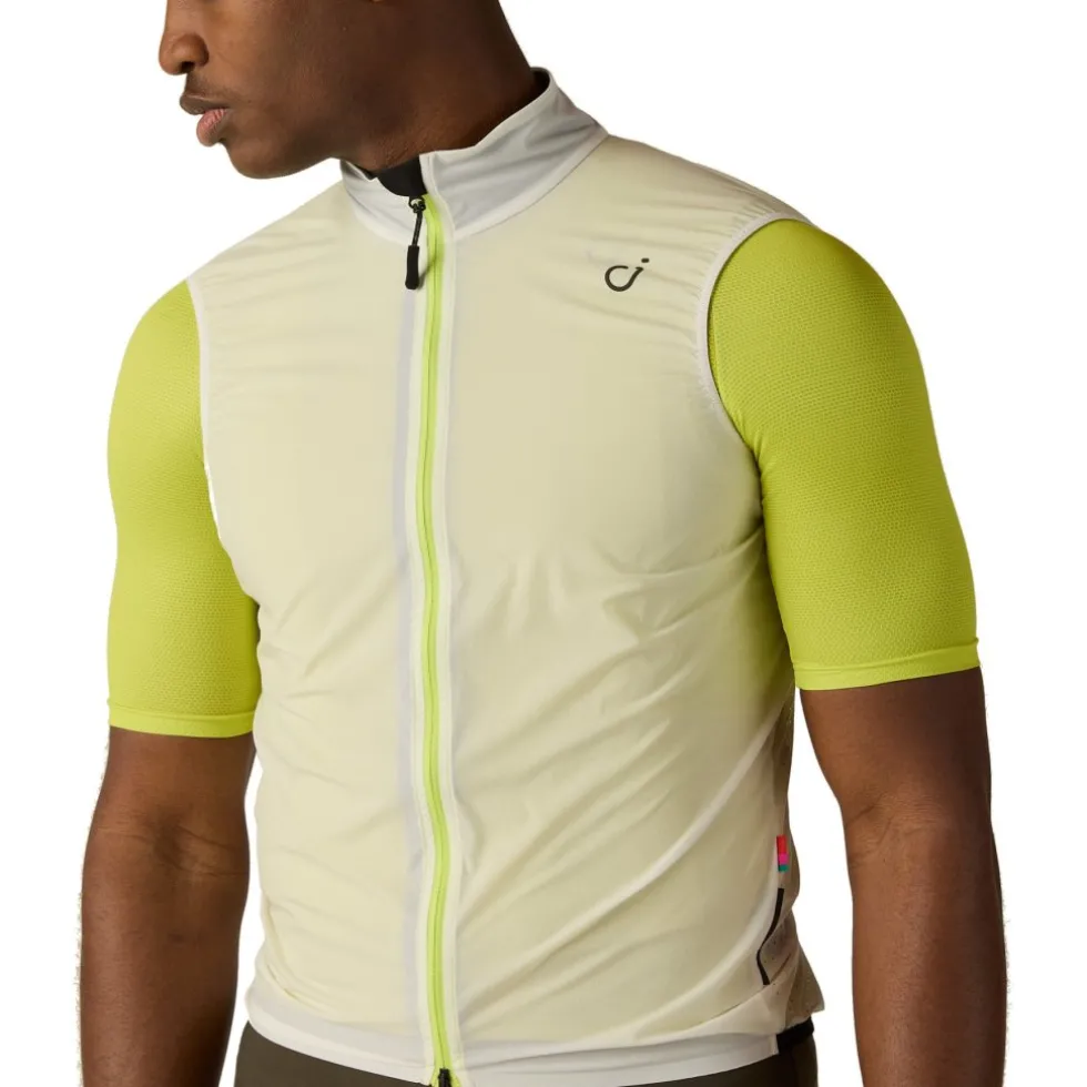 Velocio Ultralight Vest Heren - Undyed Chartreuse