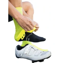 veloToze Silicone Snap Hoge Overschoenen - Wit