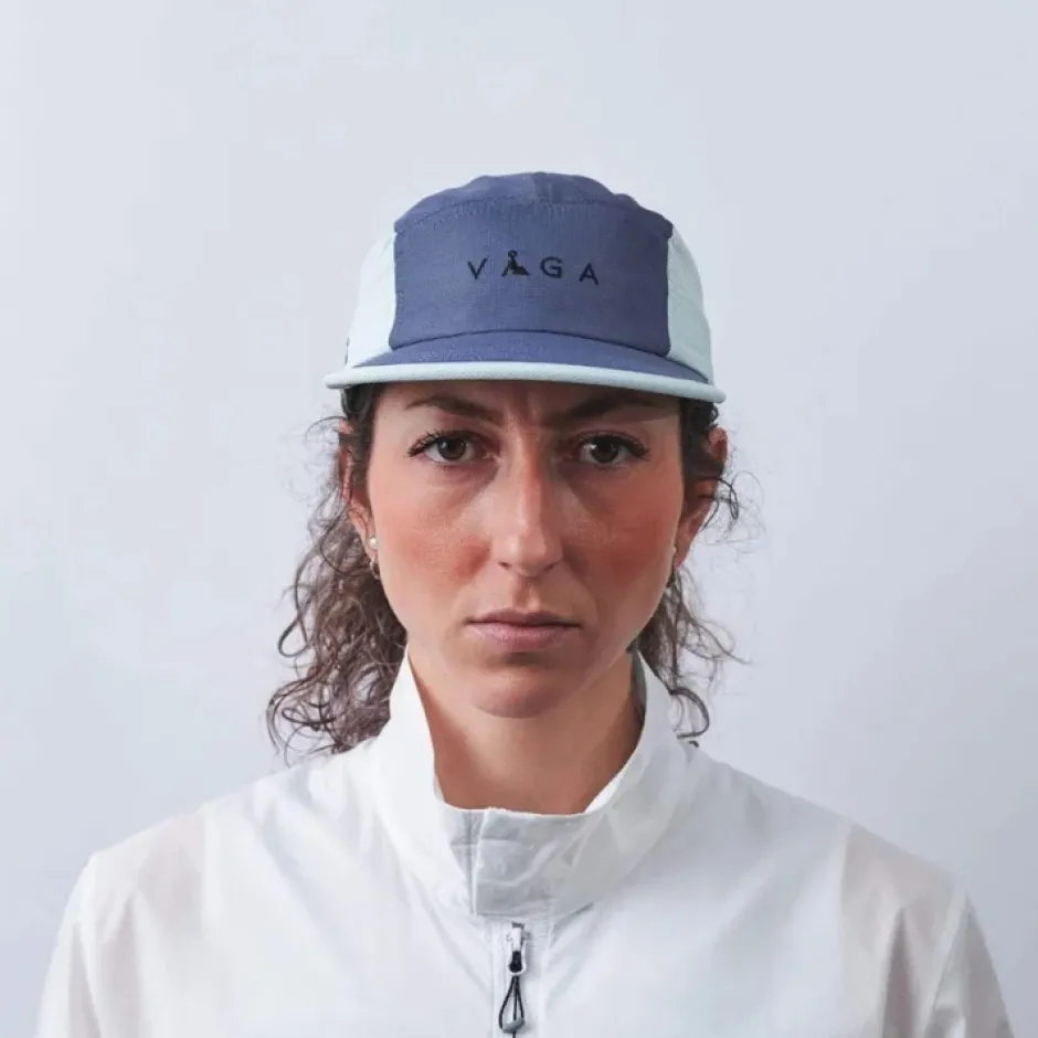 Mutsen < VÅGA Club Hardlooppet - Slate Blue / Mint