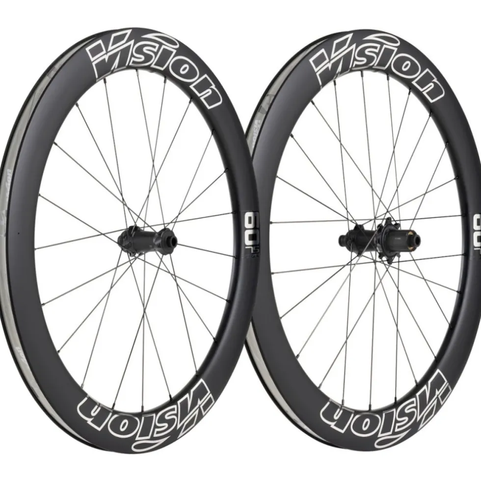Vision Metron 60 SL Silver Edition Wielset - 28" | Carbon | Clincher | Centerlock - 12/15x100mm | 12x142mm - Shimano HG-EV