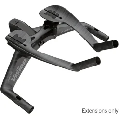 Vision Metron TFE WA Carbon Aerobar Extensions - J-Bend