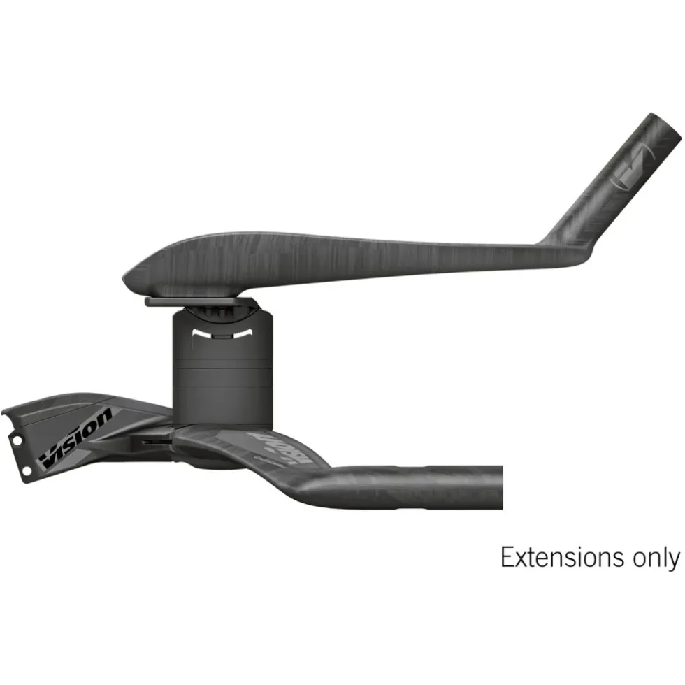 Vision Metron TFE WA Pro Carbon Aerobar Extensions - J-Bend