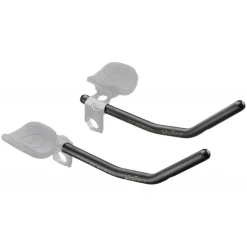 Vision Trimax Extensions for Clip-On Aerobars - Reversible - J-Bend - zwart