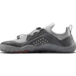 Vivobarefoot Primus Trail Knit Firm Ground Barefoot Schoenen Heren - Ultimate Gray
