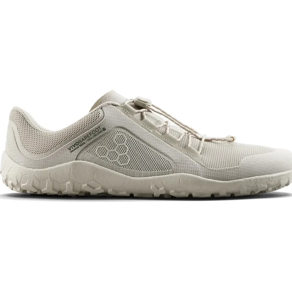 Barefoot Schoenen|Barefoot Schoenen < Vivobarefoot Primus Trail Firm Ground 3.5 Barefoot Schoenen Heren - Silver Birch