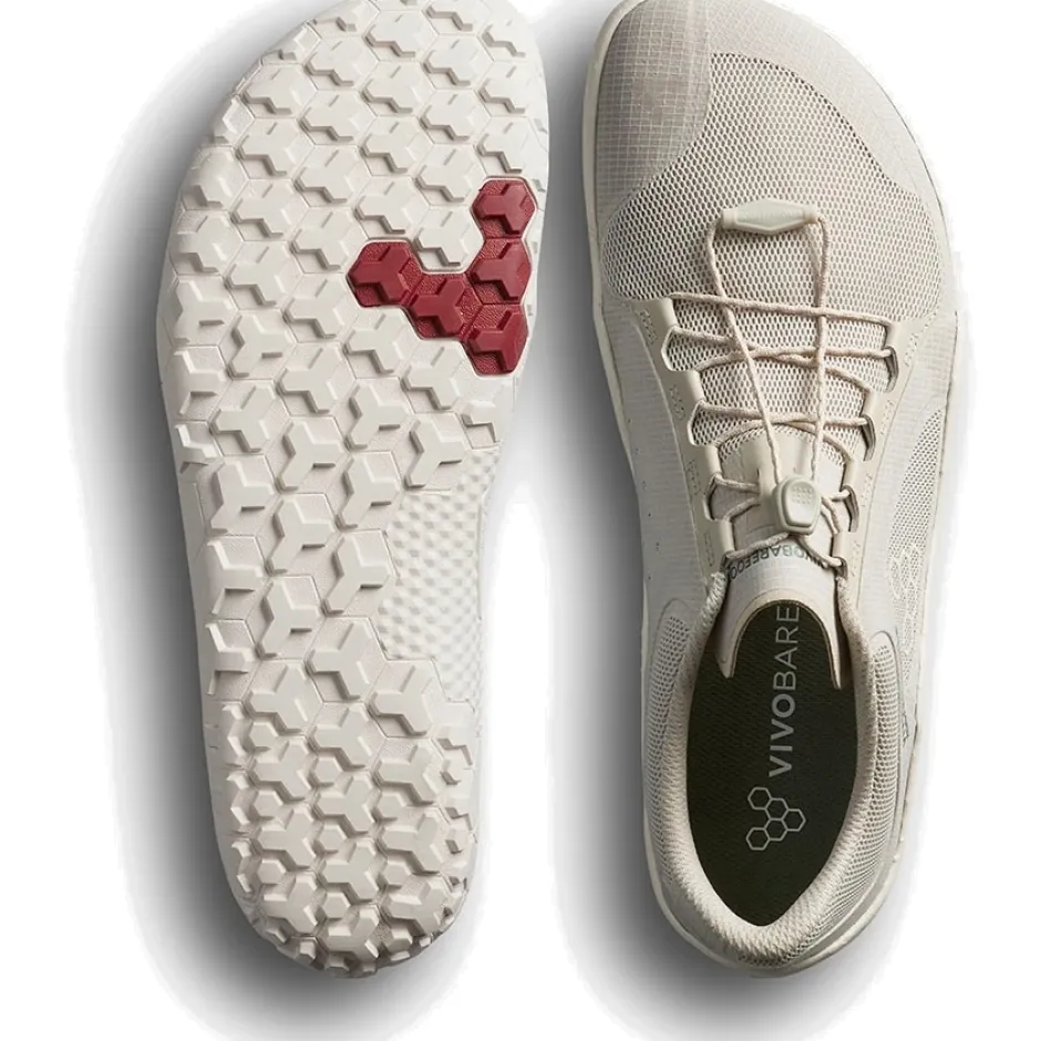 Barefoot Schoenen|Barefoot Schoenen < Vivobarefoot Primus Trail Firm Ground 3.5 Barefoot Schoenen Heren - Silver Birch