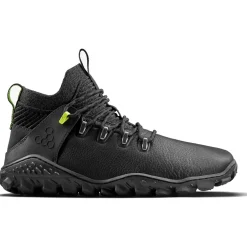 Wandelschoenen|Barefoot Schoenen < Vivobarefoot Magna Forest Esc Barefoot Schoenen Heren - Obsidian-Neon Green
