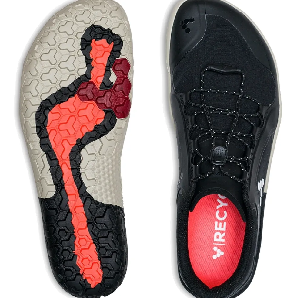 Vivobarefoot Primus Trail III All Weather Firm Ground Barefoot Schoenen Heren - Obsidian