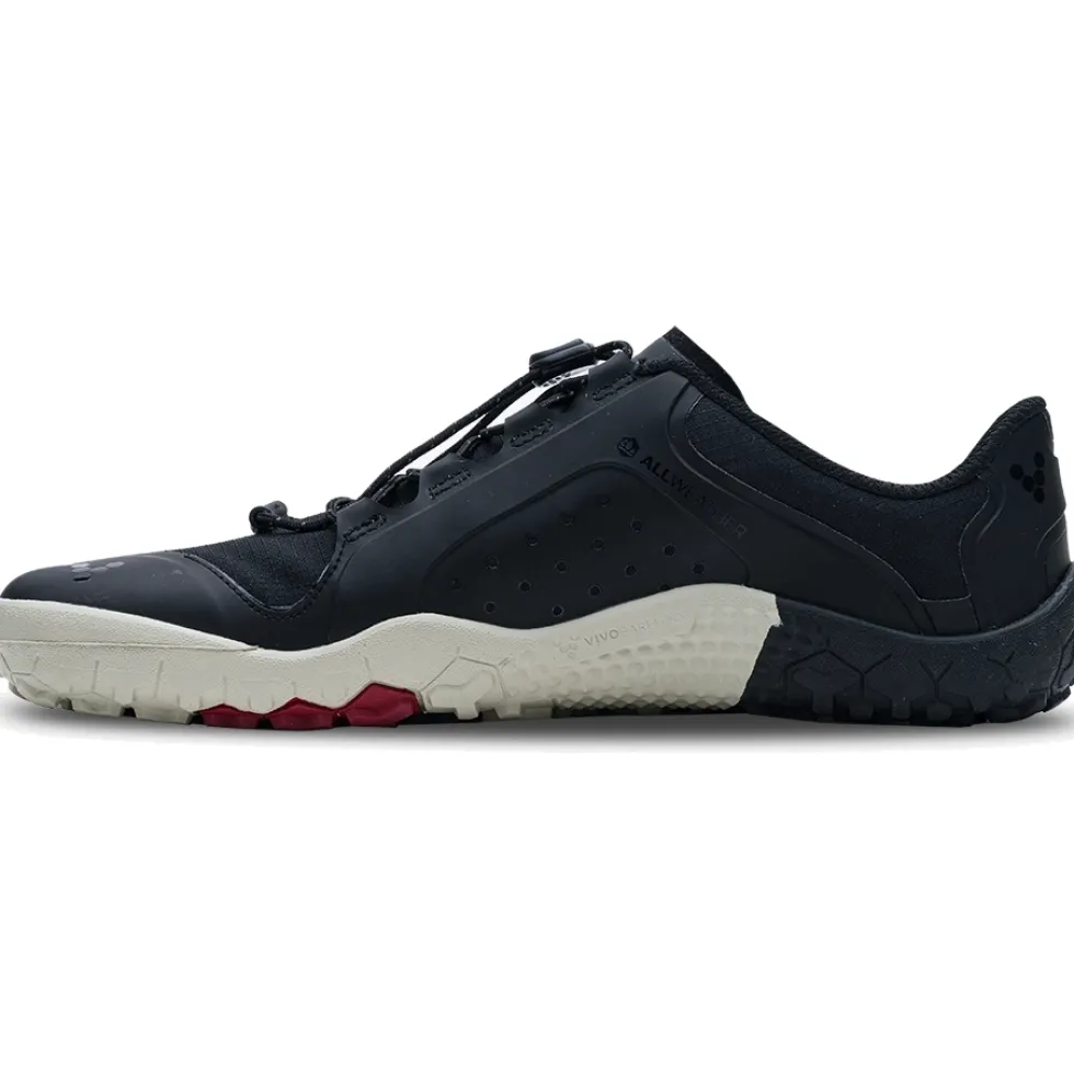 Vivobarefoot Primus Trail III All Weather Firm Ground Barefoot Schoenen Heren - Obsidian