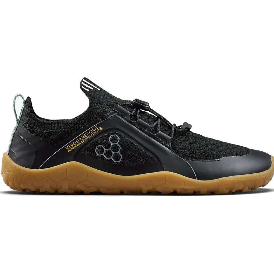 Hardloopschoenen Dames|Barefoot Schoenen < Vivobarefoot Primus Trail Knit Firm Ground Barefoot Schoenen Dames - Purple Heather