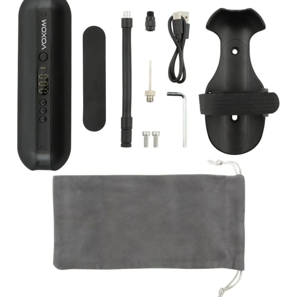 Voxom EPu1 Elektrische Fietspomp - zwart