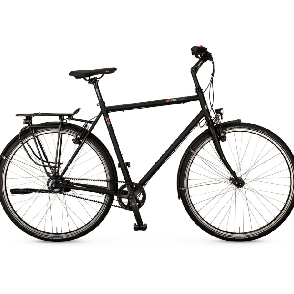 Urban Fietsen < vsf fahrradmanufaktur T-300 Alfine - Men City Bike with Belt Drive - 2026 - ebony matt