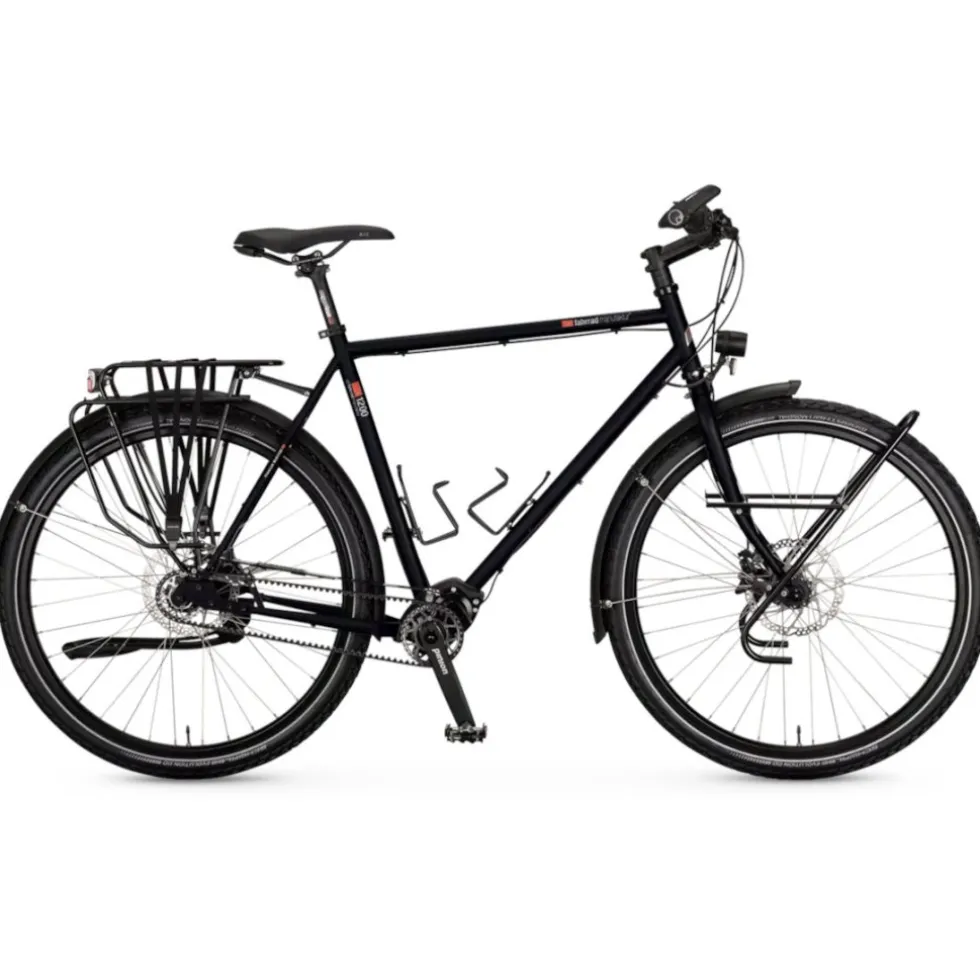 vsf fahrradmanufaktur TX-1200 Pinion - Men Trekking Bike with Belt Drive - 2026 - ebony matt