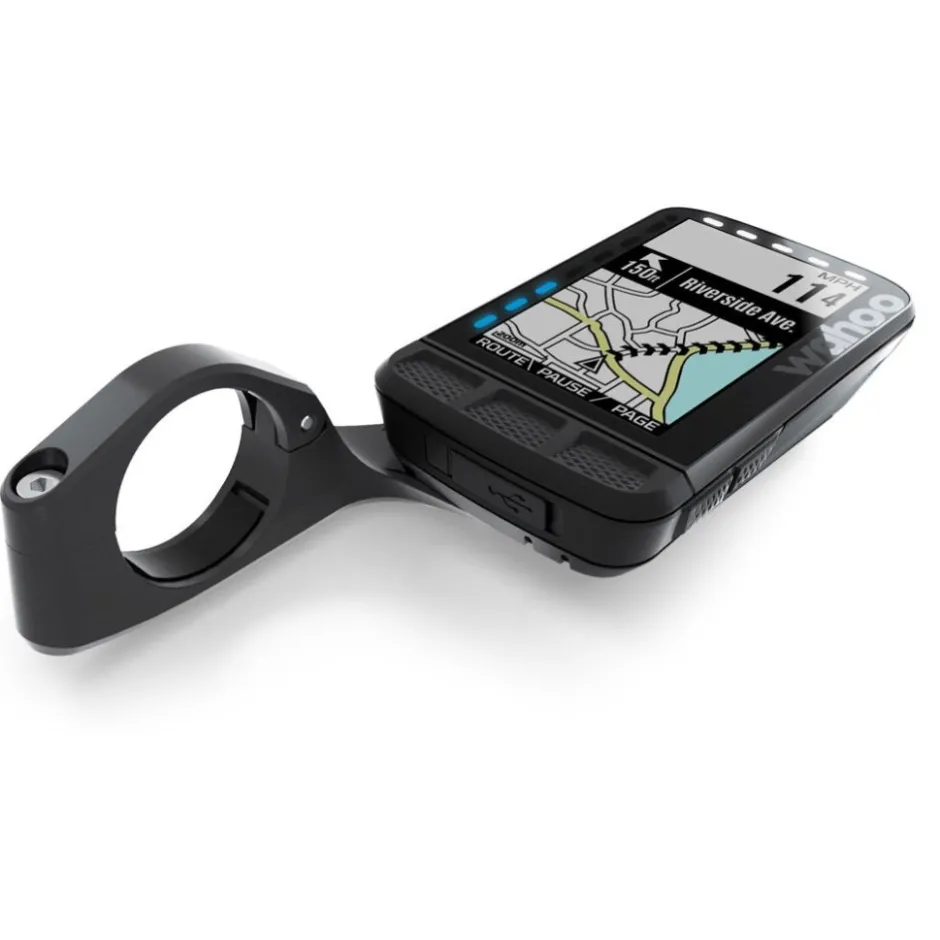 Fietscomputer Houders|Houders Voor Fietscomputers < Wahoo Fitness Wahoo ELEMNT ROAM Aero Handlebar Mount - black