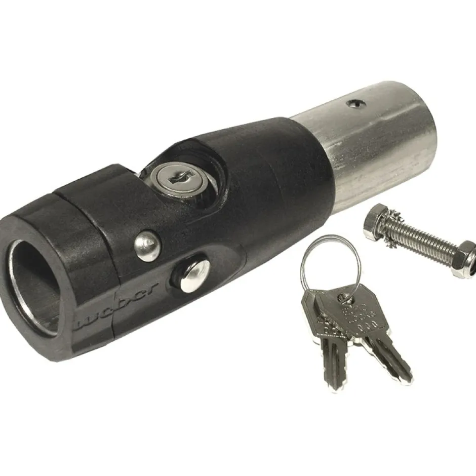 Bagagekarren|Hondenkarren < Weber Draw-Bar Connector with Lock - round
