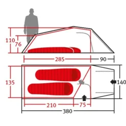 Wechsel Outpost 2 Tent - Laurel Oak
