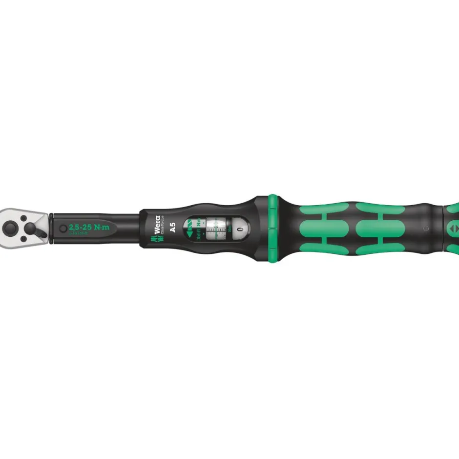Gereedschap|Gereedschap En Onderhoud < Wera Click-Torque A5 - Momentsleutel met Omschakelratel - 1/4" Vierkant