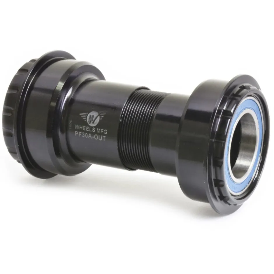 Trapassen < Wheels Manufacturing PF30A Outboard ABEC-3 Contact Bottom Bracket for 24mm Cranks - PF46-73-24