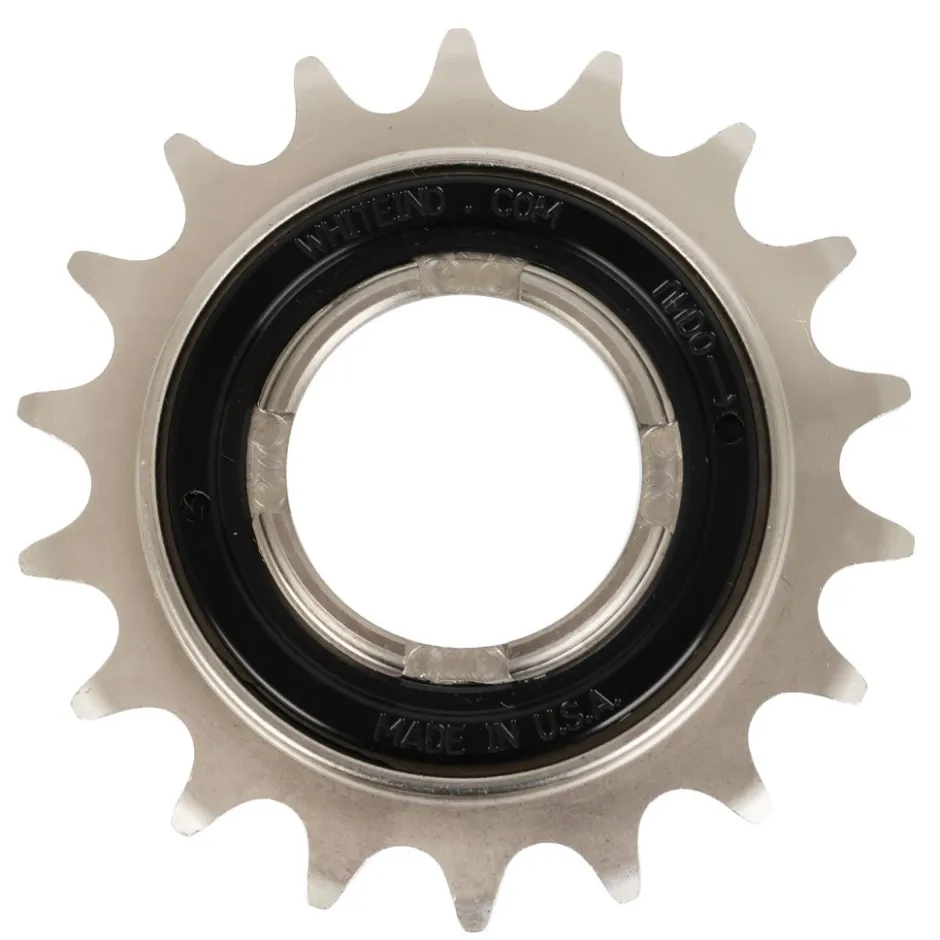 White Industries Singlespeed High Engagement Freewheel Tandwiel - 18 Tanden - Zwart Borgring