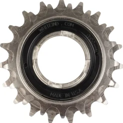 White Industries Singlespeed Double Standard Engagement Freewheel Tandwiel - 17/19 Tanden - Zwart Borgring